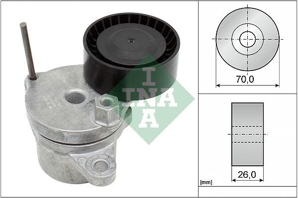 Schaeffler INA Riemenspanner, Keilrippenriemen (534 0649 10)