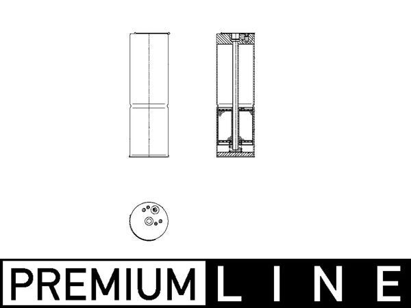 MAHLE Trockner, Klimaanlage (AD 159 000P)