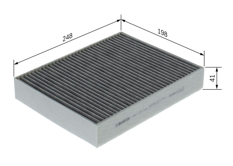 BOSCH Filter, Innenraumluft (1 987 435 503)