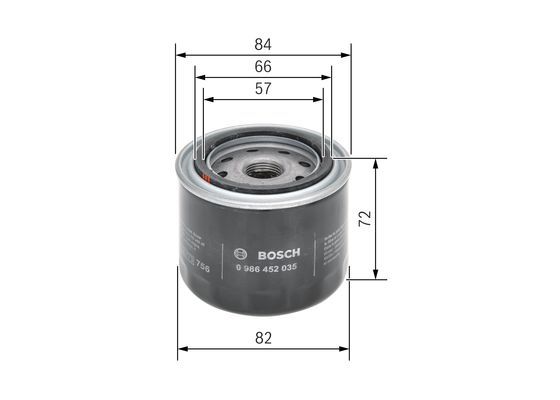 BOSCH Ölfilter (0 986 452 035)