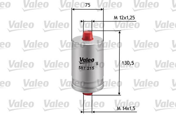 VALEO Kraftstofffilter (587215)