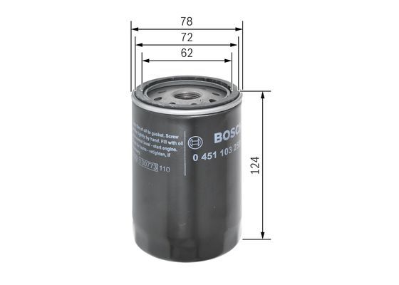 BOSCH Ölfilter (0 451 103 304)