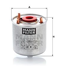 MANN-FILTER Kraftstofffilter (WK 9046 z) Thumbnail