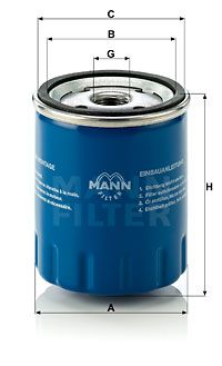 MANN-FILTER Ölfilter (W 712/15)