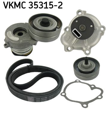 SKF Wasserpumpe + Keilrippenriemensatz (VKMC 35315-2)