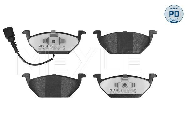 MEYLE Bremsbelagsatz, Scheibenbremse (025 231 3119/PD)