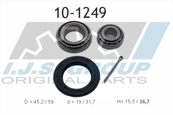 IJS GROUP Radlagersatz (10-1249)