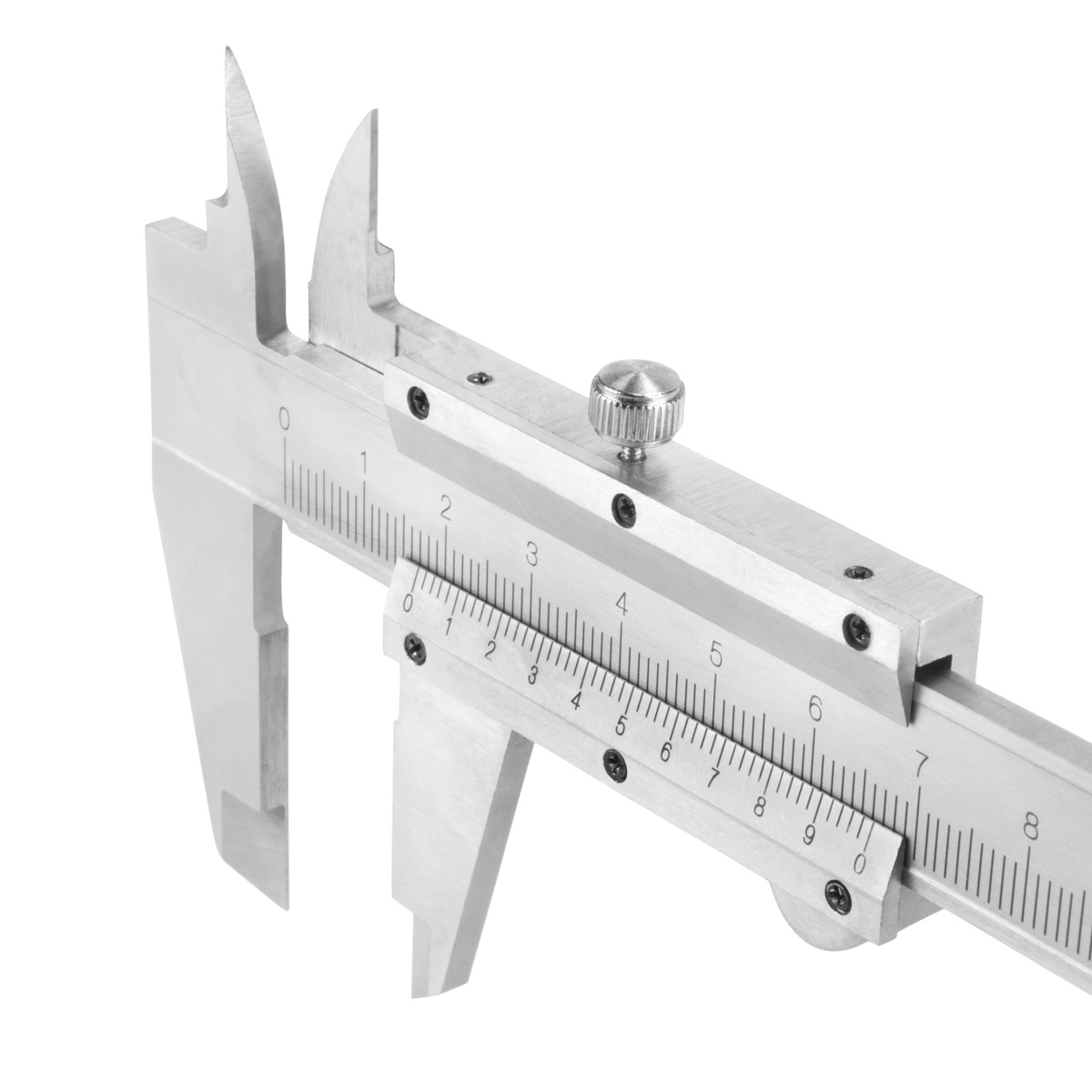 STAHLWERK Messschieber 0-150 mm DIN 862 aus Carbon-Stahl