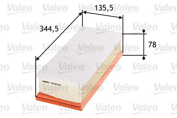 VALEO Luftfilter (585028)