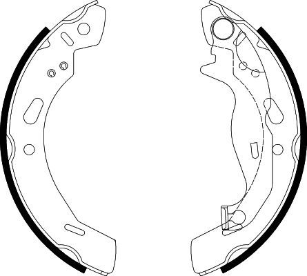 HELLA Bremsbackensatz (8DB 355 000-291)