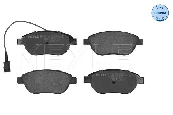 MEYLE Bremsbelagsatz, Scheibenbremse (025 237 0919/W)