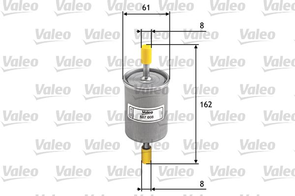 VALEO Kraftstofffilter (587008)