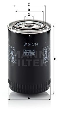 MANN-FILTER Ölfilter (W 940/44)