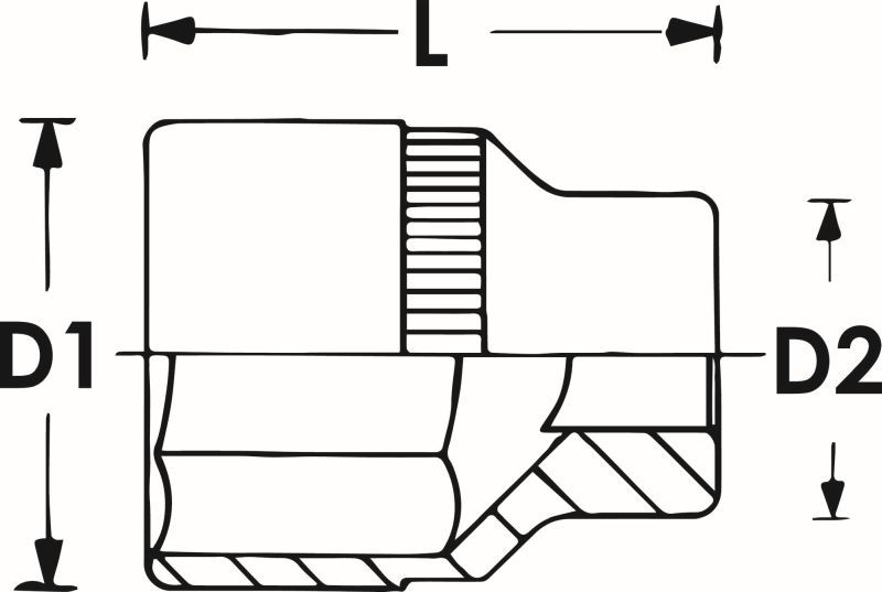 VIGOR Zündkerzenschlüssel (V2119N)