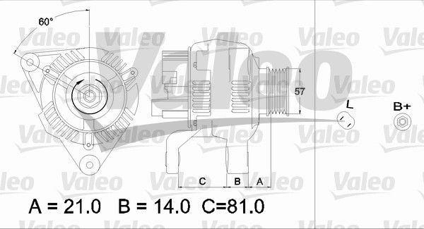 VALEO Generator (437188)