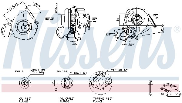 NISSENS Lader, Aufladung (93215)