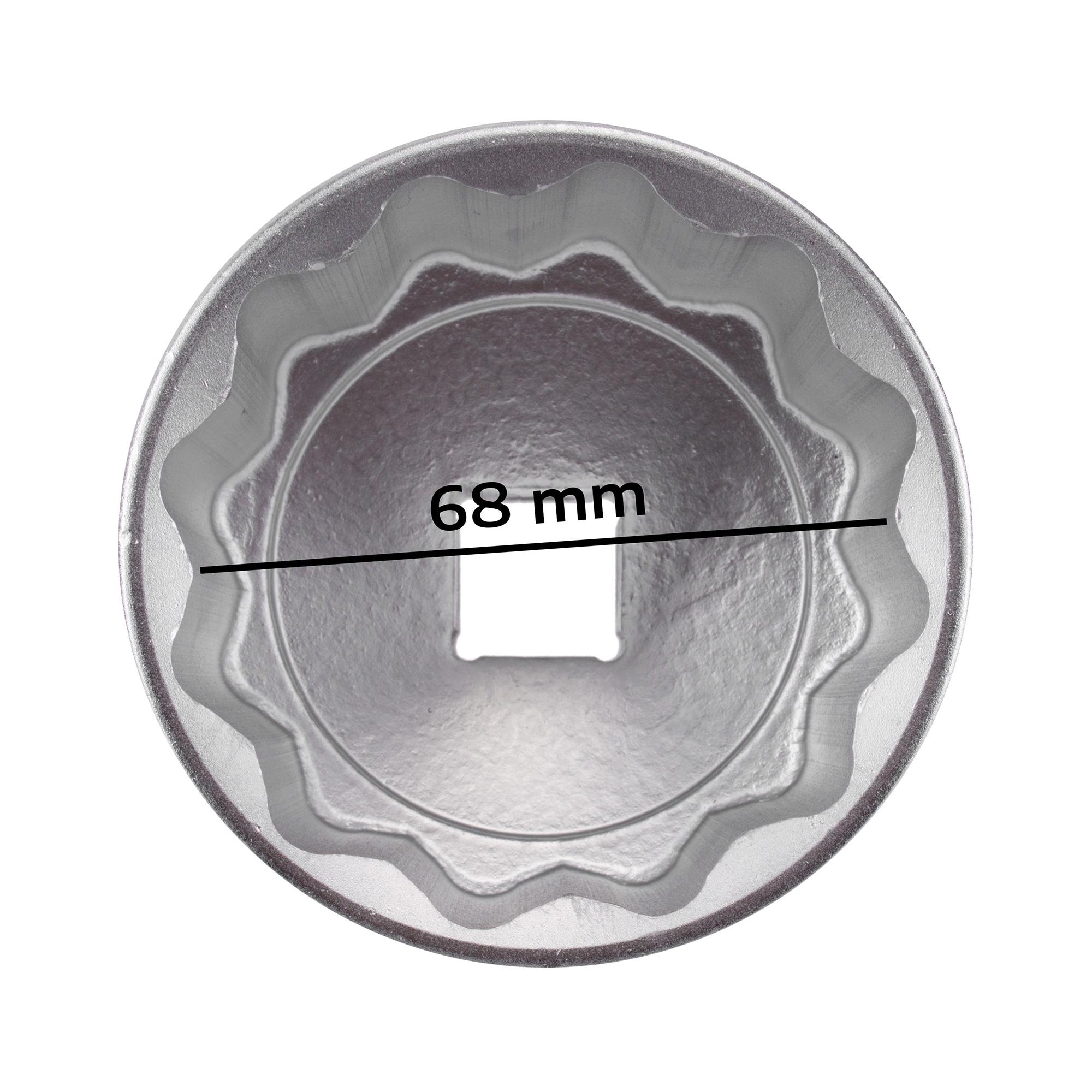 Steckschlüssel-Einsatz, 65 mm, 12-Kant, 3/4-Antrieb