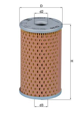 KNECHT Ölfilter (OX 42)