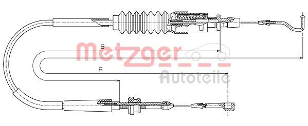 METZGER Gaszug (14.4305)