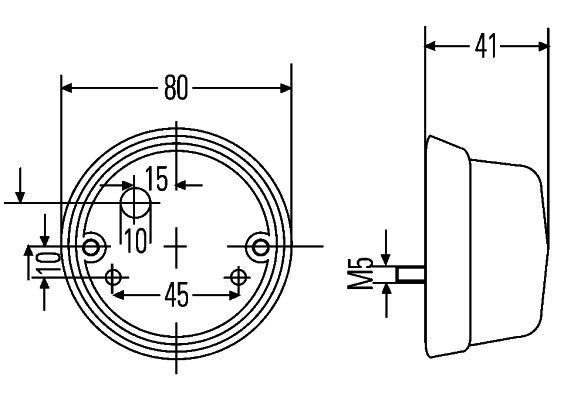 HELLA Positionsleuchte (2PF 001 259-631)