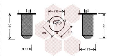 VAN WEZEL Trockner, Klimaanlage (0600D220)