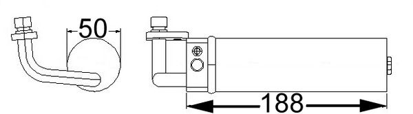 MAHLE Trockner, Klimaanlage (AD 67 000S)