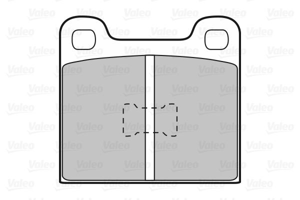 VALEO Bremsbelagsatz, Scheibenbremse (598099)