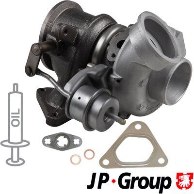 JP GROUP Lader, Aufladung (1317402700)