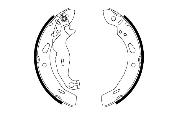 TRW Bremsbackensatz (GS8814)