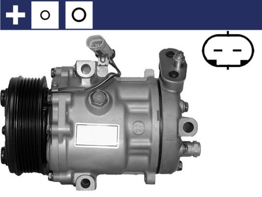 MAHLE Kompressor, Klimaanlage (ACP 1107 000S)