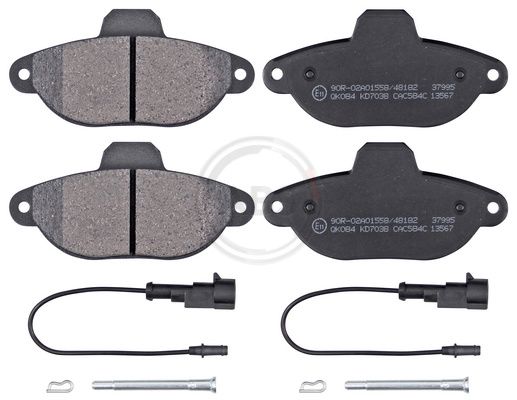 A.B.S. Bremsbelagsatz, Scheibenbremse (37995)