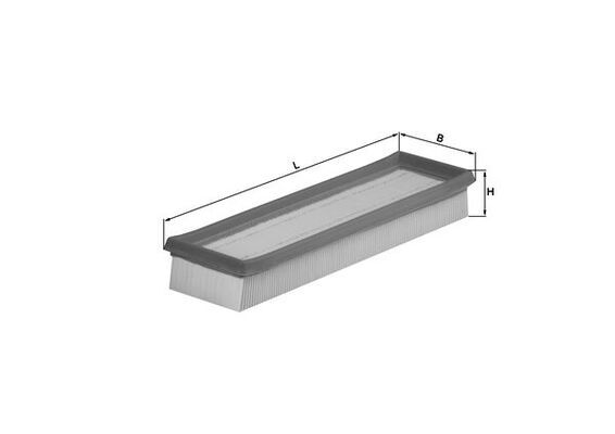 KNECHT Luftfilter (LX 509)