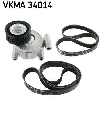 SKF Keilrippenriemensatz (VKMA 34014)