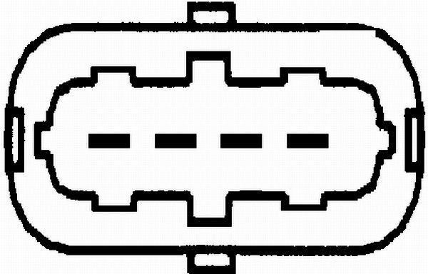 HELLA Luftmassenmesser (8ET 009 142-691)