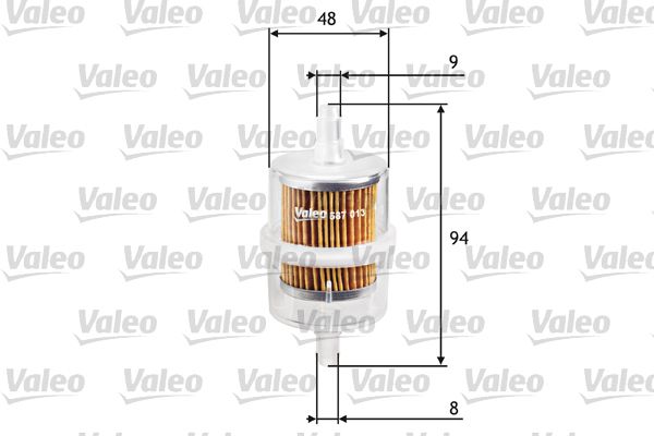 VALEO Kraftstofffilter (587013)