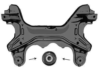 VAN WEZEL Hilfsrahmen/Aggregateträger (5888690)