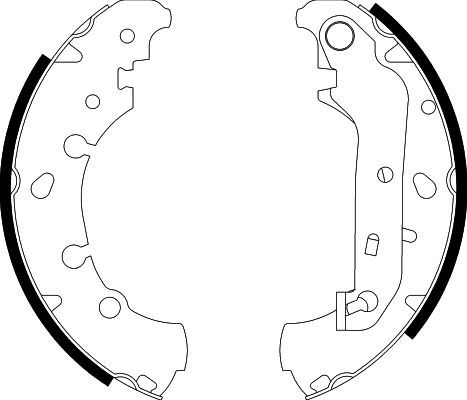 HELLA Bremsbackensatz (8DB 355 002-411)