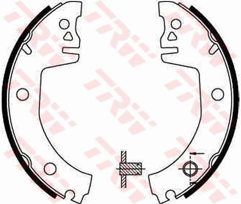 TRW Bremsbackensatz (GS8300)