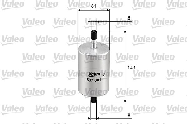 VALEO Kraftstofffilter (587001)