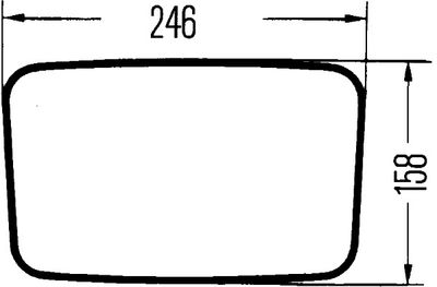 HELLA Außenspiegel (8SB 002 995-011)