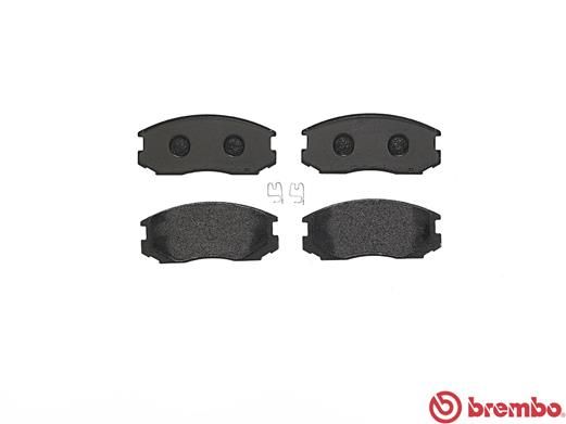 BREMBO Bremsbelagsatz, Scheibenbremse (P 54 015)