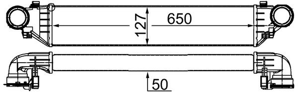 MAHLE Ladeluftkühler (CI 343 000S) Thumbnail