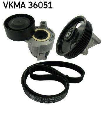 SKF Keilrippenriemensatz (VKMA 36051)