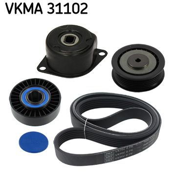 SKF Keilrippenriemensatz (VKMA 31102)