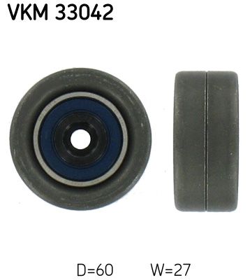 SKF Spannrolle, Keilrippenriemen (VKM 33042)