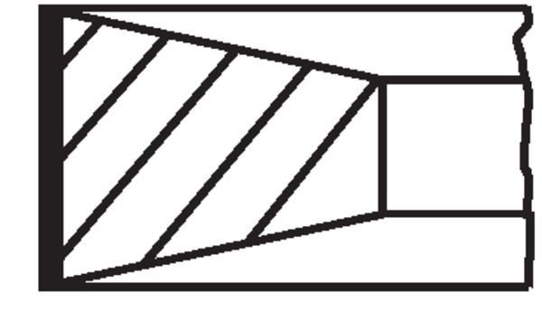 MAHLE Kolbenringsatz (009 90 N0)