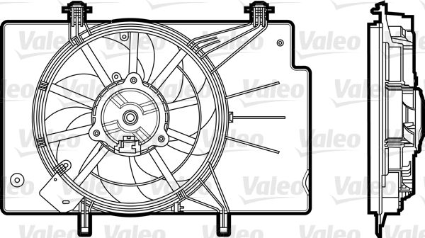 VALEO Lüfter, Motorkühlung (696344)