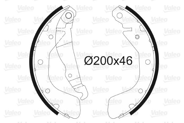 VALEO Bremsbackensatz (562078)