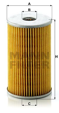 MANN-FILTER Ölfilter (H 820/3 x)