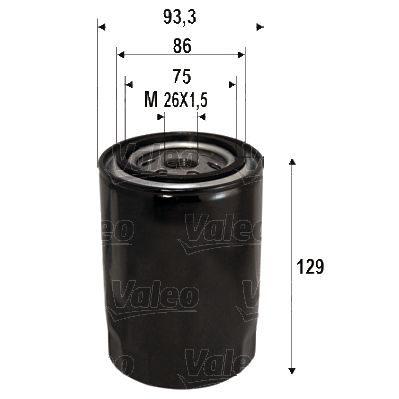 VALEO Ölfilter (586076)